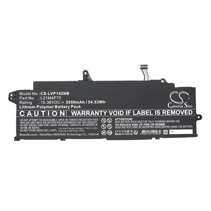 Replacement Battery for Lenovo  ThinkPad T14s Gen 3(AMD)21CQ00 – Notebook, Laptop – 3550mAh / 54.53Wh / 15.36V