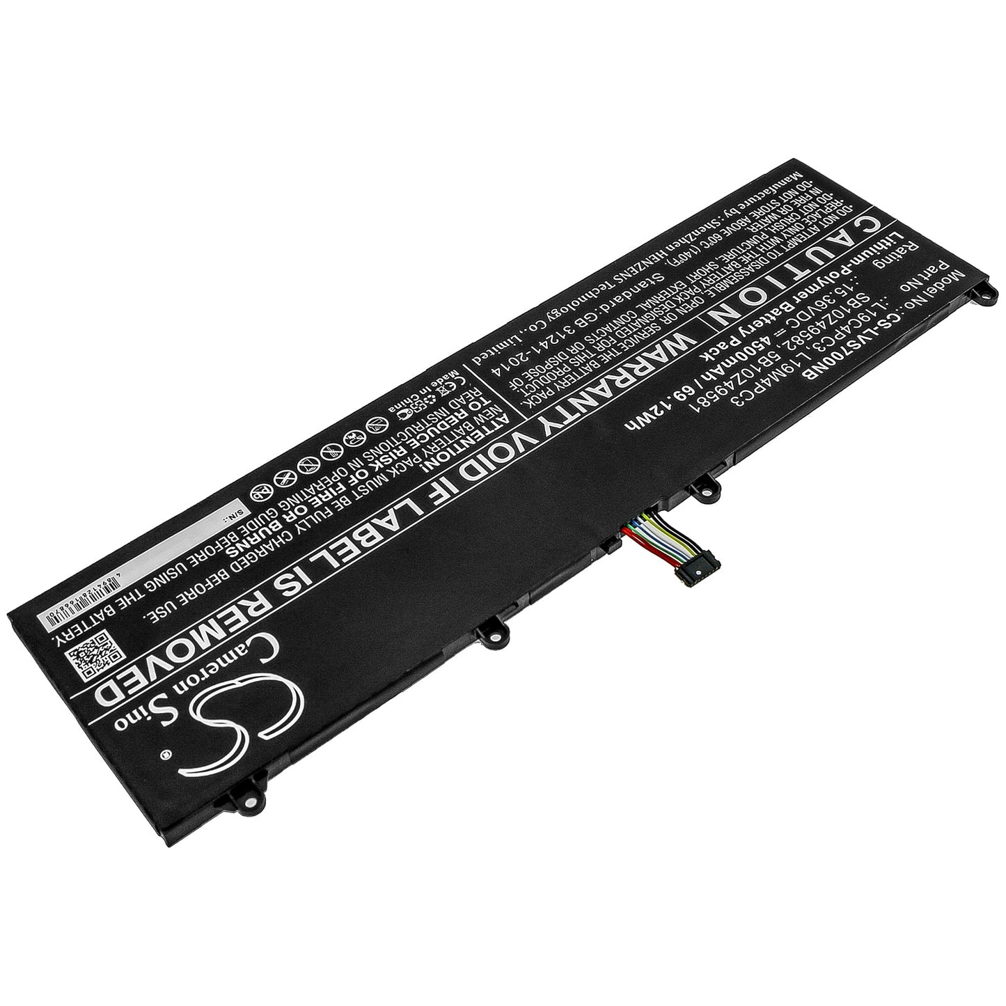 Replacement Battery for Lenovo  Legion R9000X – Notebook, Laptop – 4500mAh / 69.12Wh / 15.36V