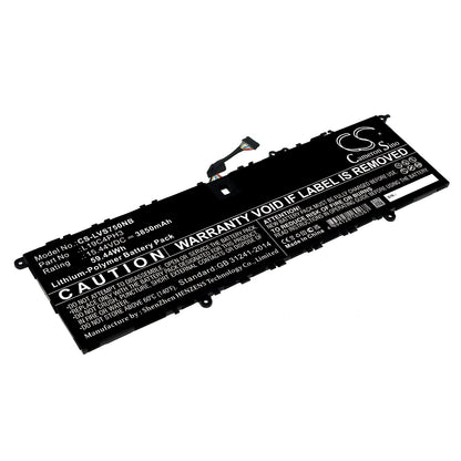 Replacement Battery for Lenovo  Yoga S750-14 Pro – Notebook, Laptop – 3850mAh / 59.44Wh / 15.44V