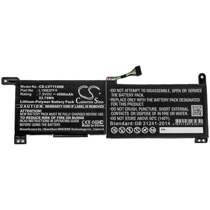 Replacement Battery for Lenovo  IdeaPad 1-11ADA05 82GV002BNZ – Notebook, Laptop – 4500mAh / 33.75Wh / 7.5V