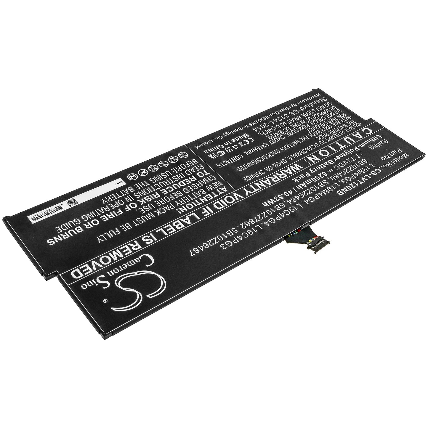 Replacement Battery for Lenovo  ThinkPad X12 Detachable – Notebook, Laptop – 5250mAh / 40.53Wh / 7.72V