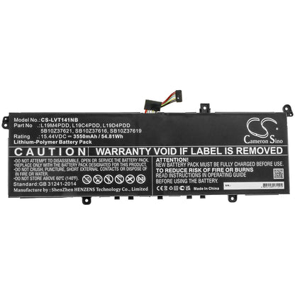 Replacement Battery for Lenovo  ThinkBook 13s G2 ARE(20WC) – Notebook, Laptop – 3550mAh / 54.81Wh / 15.44V