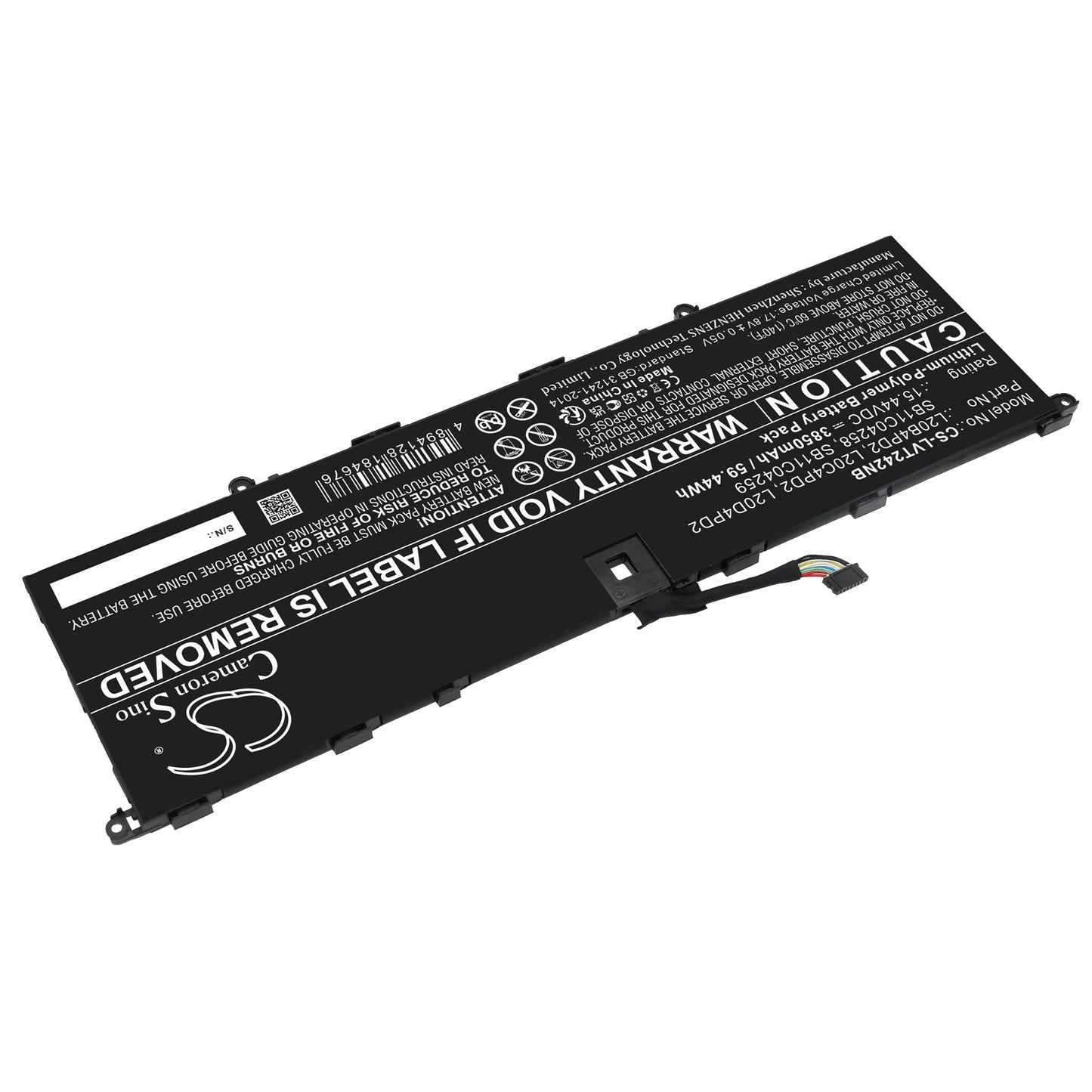 Replacement Battery for Lenovo  ThinkBook 14p G2 ACH 20YN0003K – Notebook, Laptop – 3850mAh / 59.44Wh / 15.44V