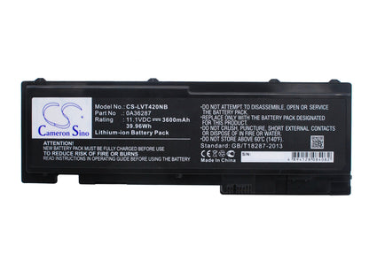 Replacement Battery for Lenovo  ThinkPad T420s – Notebook, Laptop – 3600mAh / 39.96Wh / 11.1V