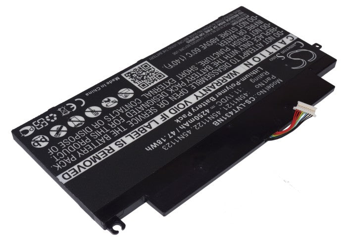 Replacement Battery for Lenovo  ThinkPad T431s – Notebook, Laptop – 4250mAh / 47.18Wh / 11.1V