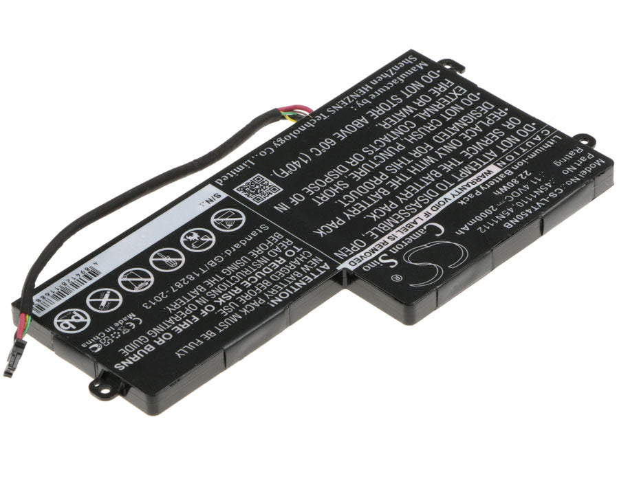 Replacement Battery for Lenovo  Thinkpad K2450 – Notebook, Laptop – 2000mAh / 22.80Wh / 11.4V