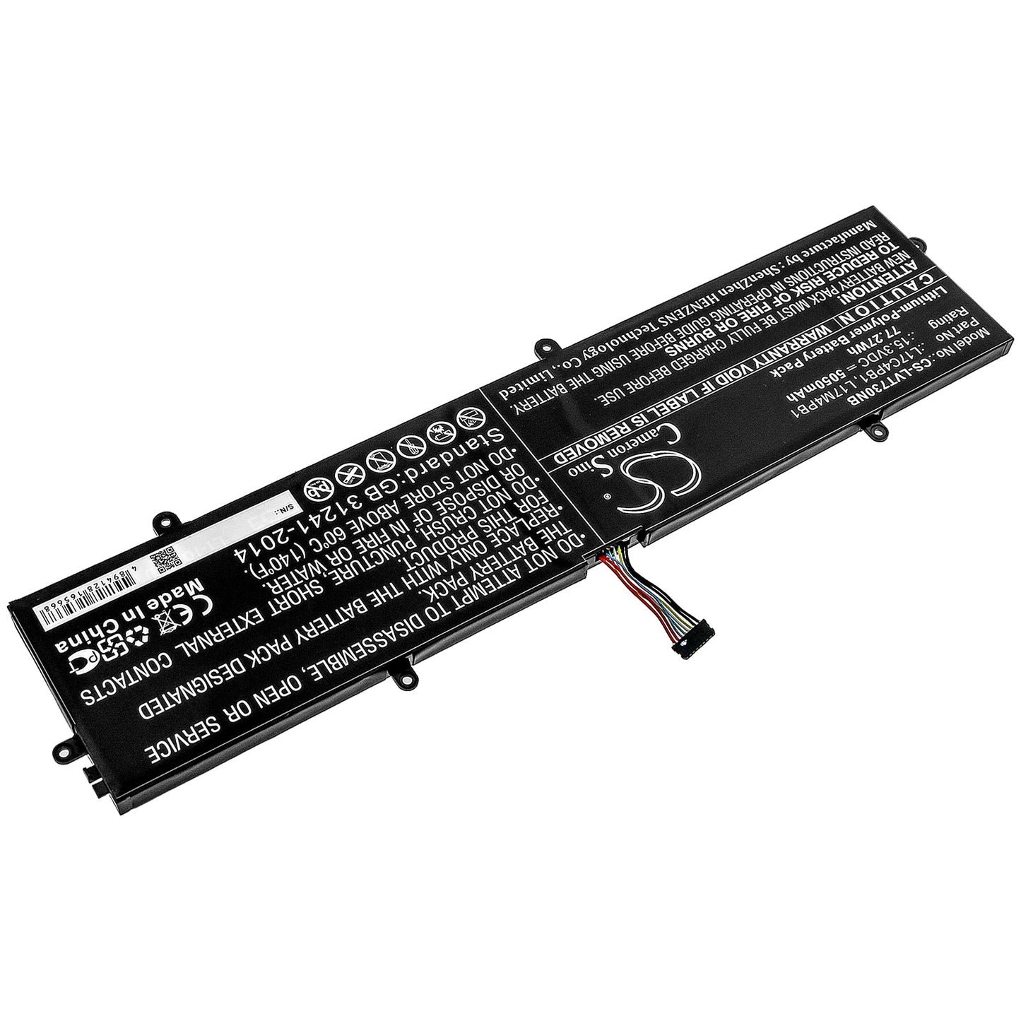 Replacement Battery for Lenovo  720S-15 – Notebook, Laptop – 5050mAh / 77.27Wh / 15.3V
