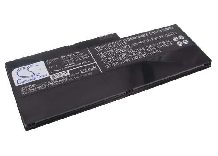 Replacement Battery for Lenovo  IdeaPad U350 – Notebook, Laptop – 3000mAh / 44.40Wh / 14.8V