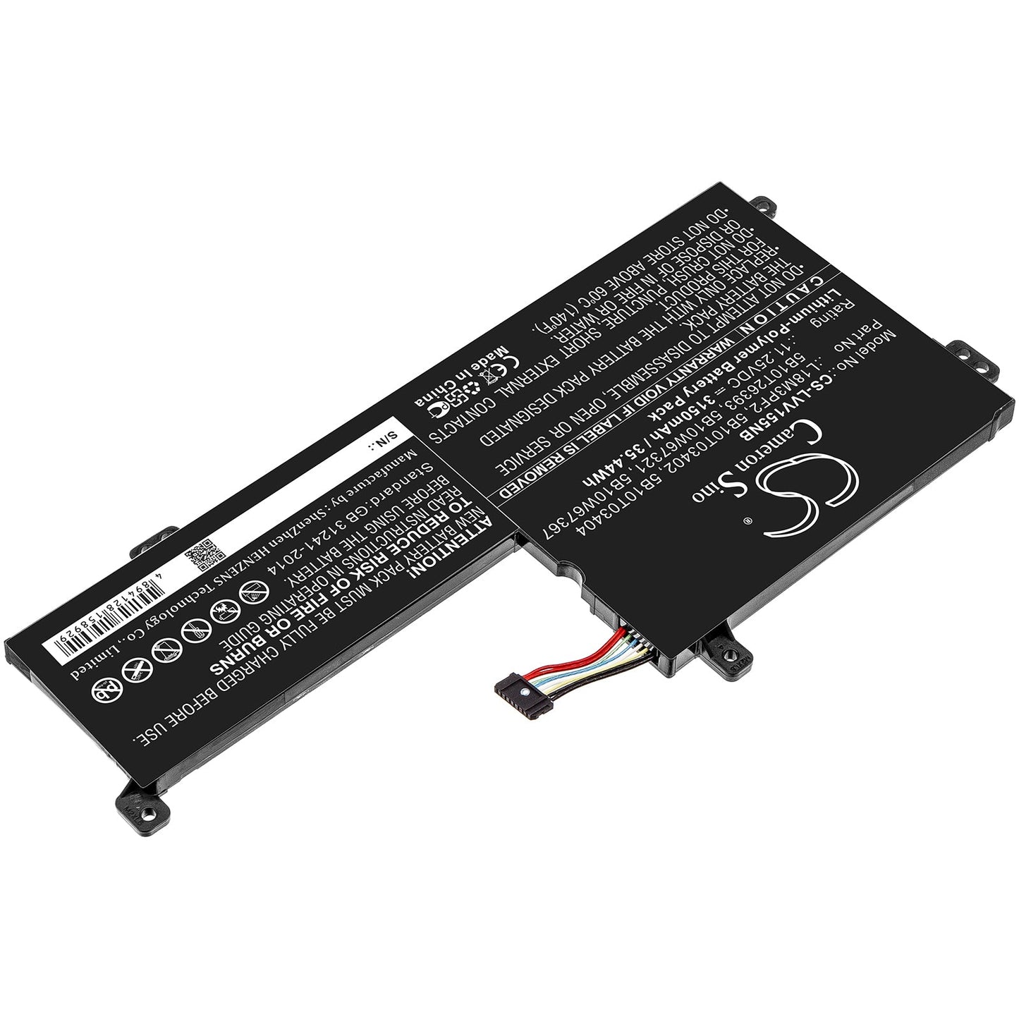 Replacement Battery for Lenovo  IdeaPad L340 – Notebook, Laptop – 3150mAh / 35.44Wh / 11.25V