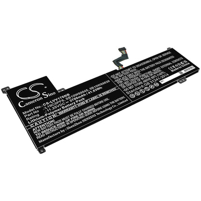Replacement Battery for Lenovo  ideapad 3-17IML0 81WCCTO1WW – Notebook, Laptop – 3700mAh / 41.63Wh / 11.25V