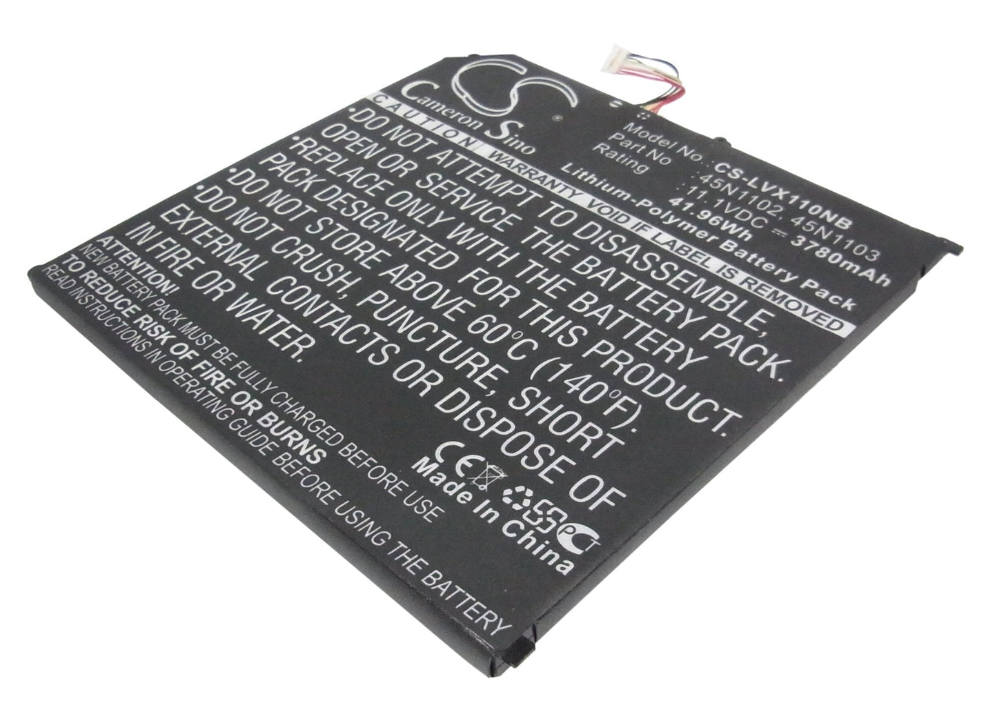 Replacement Battery for Lenovo  36971A1 – Notebook, Laptop – 3780mAh / 41.96Wh / 11.1V