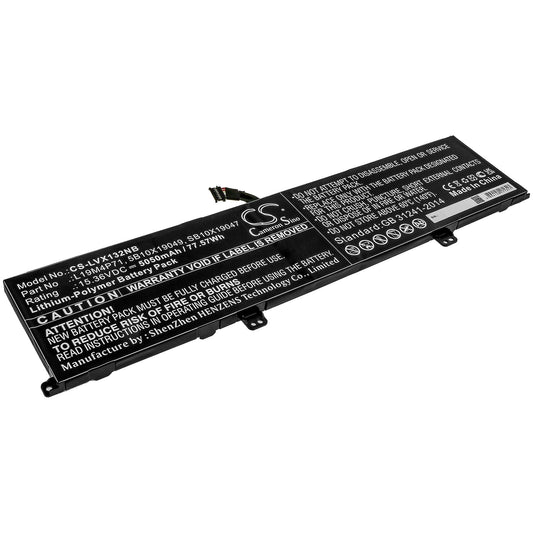 Replacement Battery for Lenovo  ThinkPad X1 Extreme Gen 3 – Notebook, Laptop – 5050mAh / 77.57Wh / 15.36V