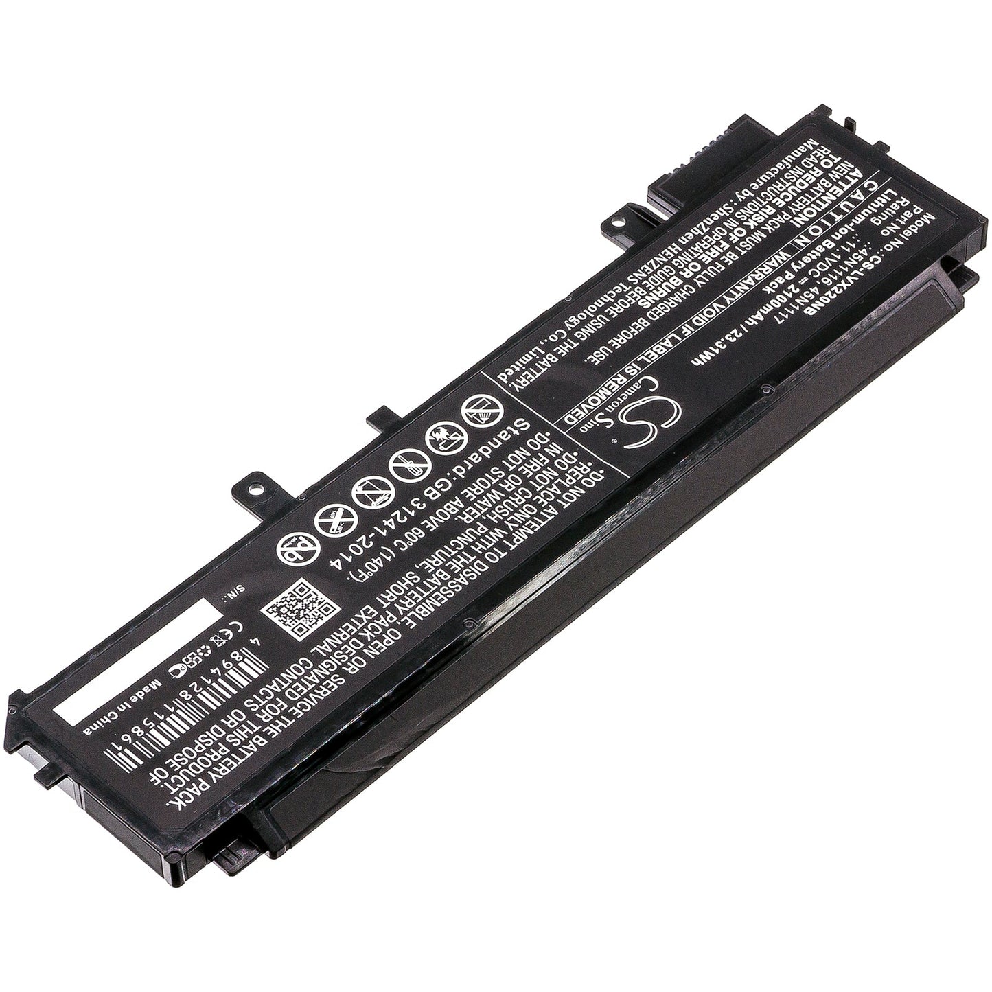 Replacement Battery for Lenovo  Thinkpad X230s Touchscreen Ult – Notebook, Laptop – 2100mAh / 23.31Wh / 11.1V