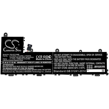 Replacement Battery for Lenovo  ThinkPad Yoga 11e 5th Gen – Notebook, Laptop – 3650mAh / 41.61Wh / 11.4V