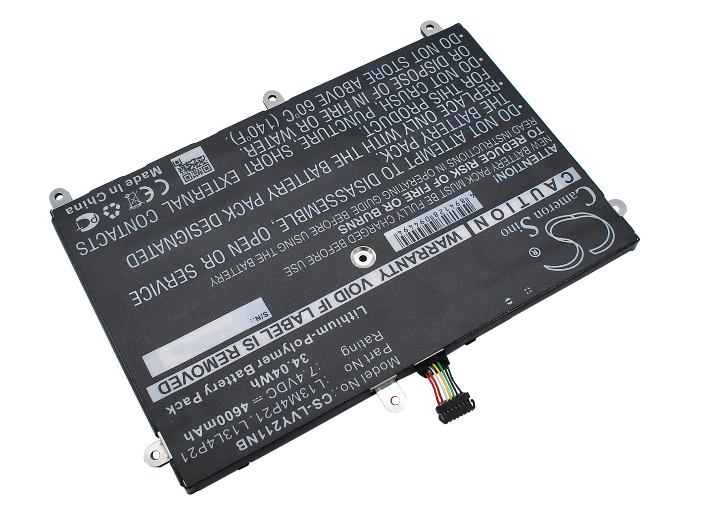 Replacement Battery for Lenovo  Ideapad Yoga 2 11 – Notebook, Laptop – 4600mAh / 34.04Wh / 7.4V