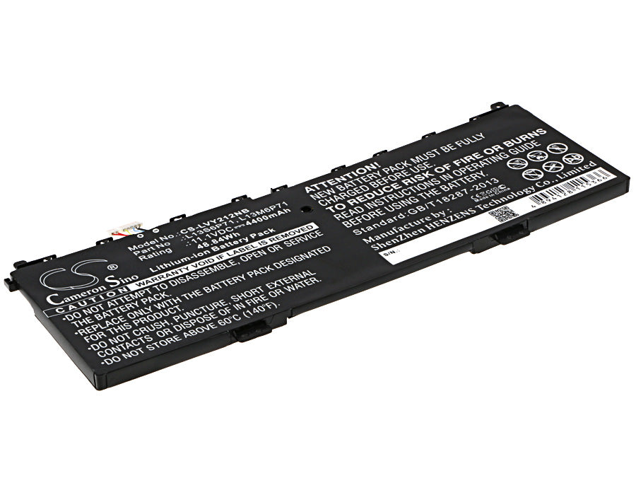 Replacement Battery for Lenovo  Yoga 2 13 – Notebook, Laptop – 4400mAh / 48.84Wh / 11.1V