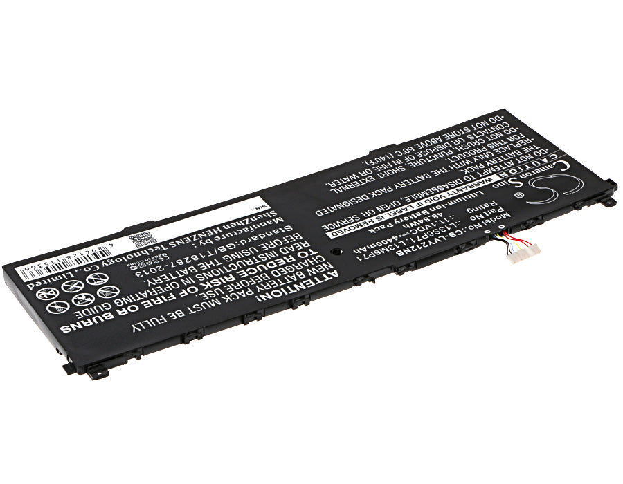 Replacement Battery for Lenovo  Yoga 2 13 – Notebook, Laptop – 4400mAh / 48.84Wh / 11.1V