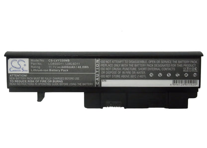 Replacement Battery for Lenovo  Ideapad Y330 – Notebook, Laptop – 4400mAh / 11.1V