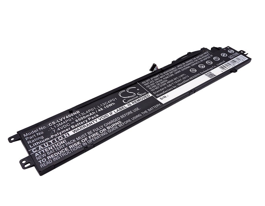 Replacement Battery for Lenovo  Erazer Y40 – Notebook, Laptop – 6500mAh / 48.10Wh / 7.4V