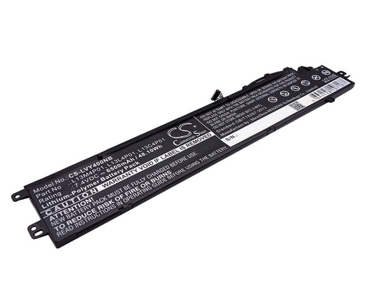 Replacement Battery for Lenovo  Erazer Y40 – Notebook, Laptop – 6500mAh / 48.10Wh / 7.4V