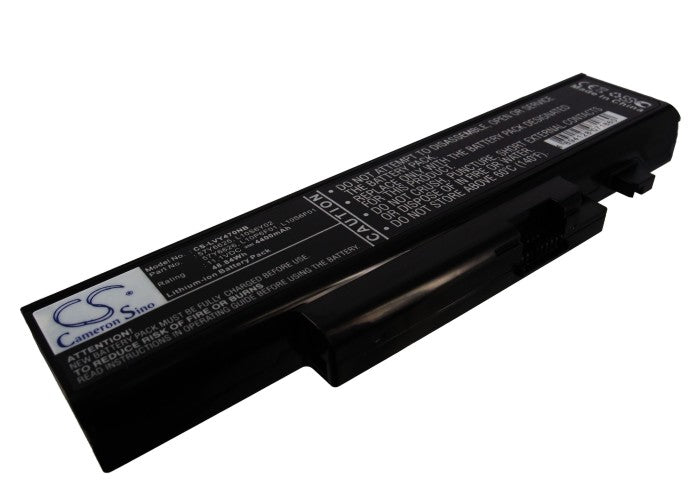 Replacement Battery for Lenovo  IdeaPad Y470 – Notebook, Laptop – 4400mAh/48.84Wh / 11.1V