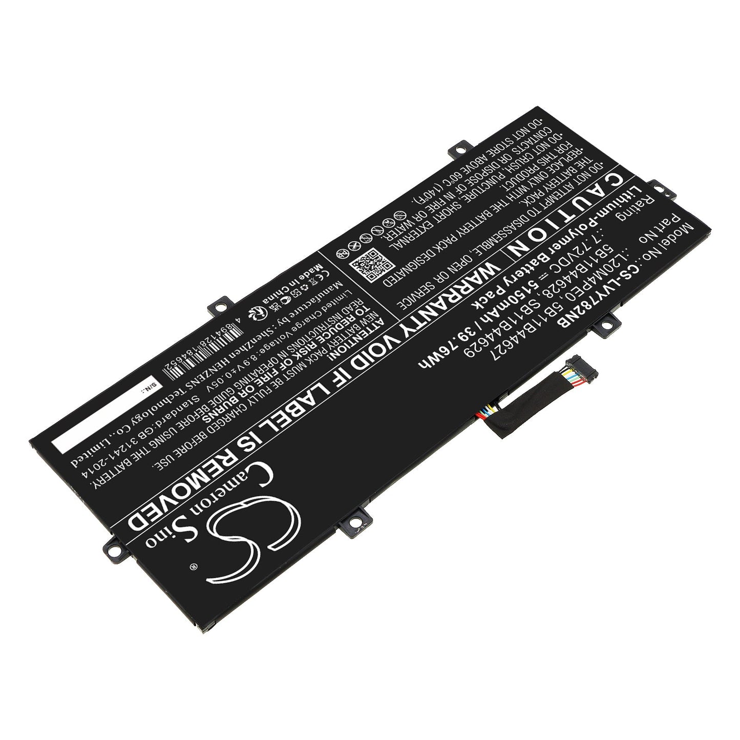 Replacement Battery for Lenovo  Yoga Duet 7 13ITL6 82MA0005ID – Notebook, Laptop – 5150mAh / 39.76Wh / 7.72V
