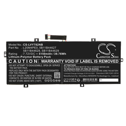 Replacement Battery for Lenovo  Yoga Duet 7 13ITL6 82MA0005ID – Notebook, Laptop – 5150mAh / 39.76Wh / 7.72V
