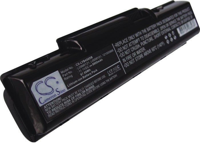 Replacement Battery for Lenovo  IdeaPad B450 – Notebook, Laptop – 8800mAh/97.68Wh / 11.1V