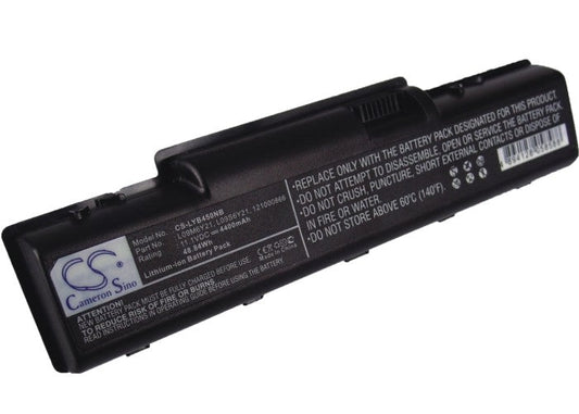 Replacement Battery for Lenovo  IdeaPad B450 – Notebook, Laptop – 4400mAh / 11.1V