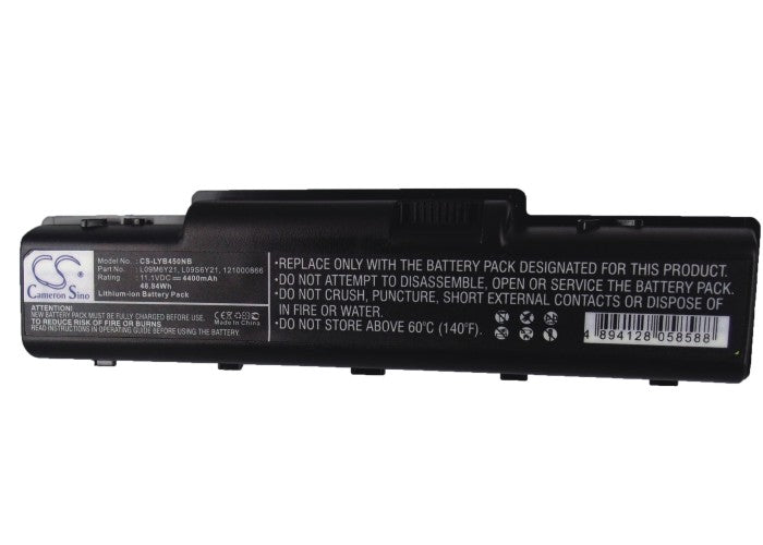 Replacement Battery for Lenovo  IdeaPad B450 – Notebook, Laptop – 4400mAh / 11.1V