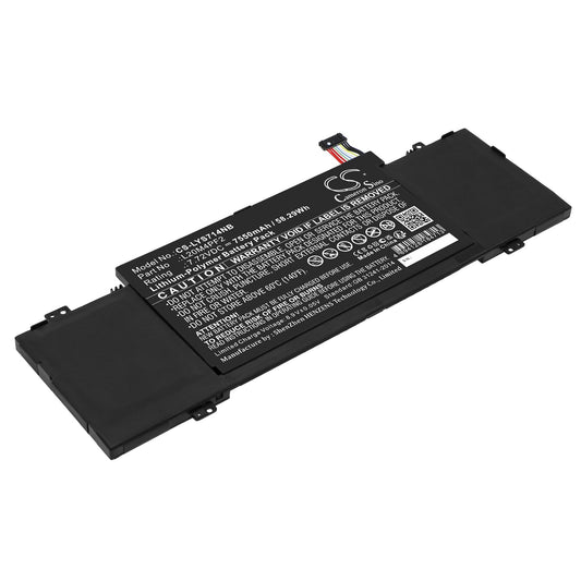 Replacement Battery for Lenovo  Ideapad Slim 7 Carbon 14ACN6 – Notebook, Laptop – 7550mAh / 58.29Wh / 7.72V