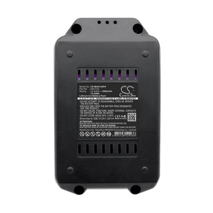 Replacement Battery for Meister Craft  5450880 – Power Tools – 5000mAh / 72.00Wh / 14.4V