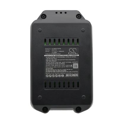 Replacement Battery for Meister Craft  5450880 – Power Tools – 1500mAh / 21.60Wh / 14.4V