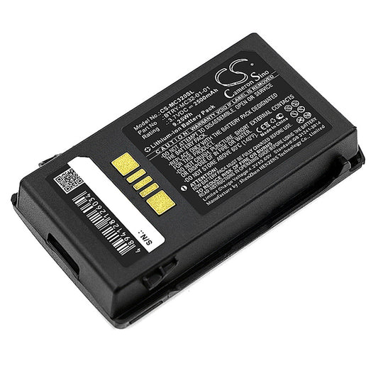 Replacement Battery for Zebra  MC3200 – Barcode Scanner – 2500mAh / 9.25Wh / 3.7V