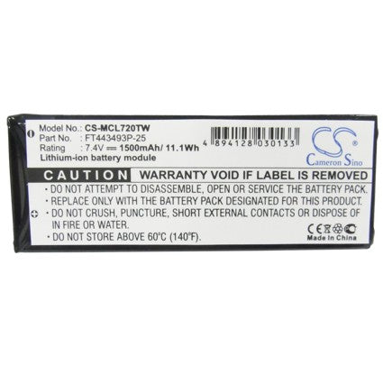 Replacement Battery for Cobra CXR900 CXR900 30-Mile Radio with Weat, CXR920, – 1500mAh