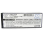 Replacement Battery for Cobra CXR900 CXR900 30-Mile Radio with Weat, CXR920, – 1500mAh