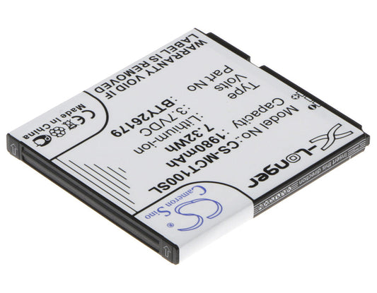 Replacement Battery for Mobistel  Cynus T1 – Mobile, SmartPhone – 1980mAh/7.33Wh / 3.7V
