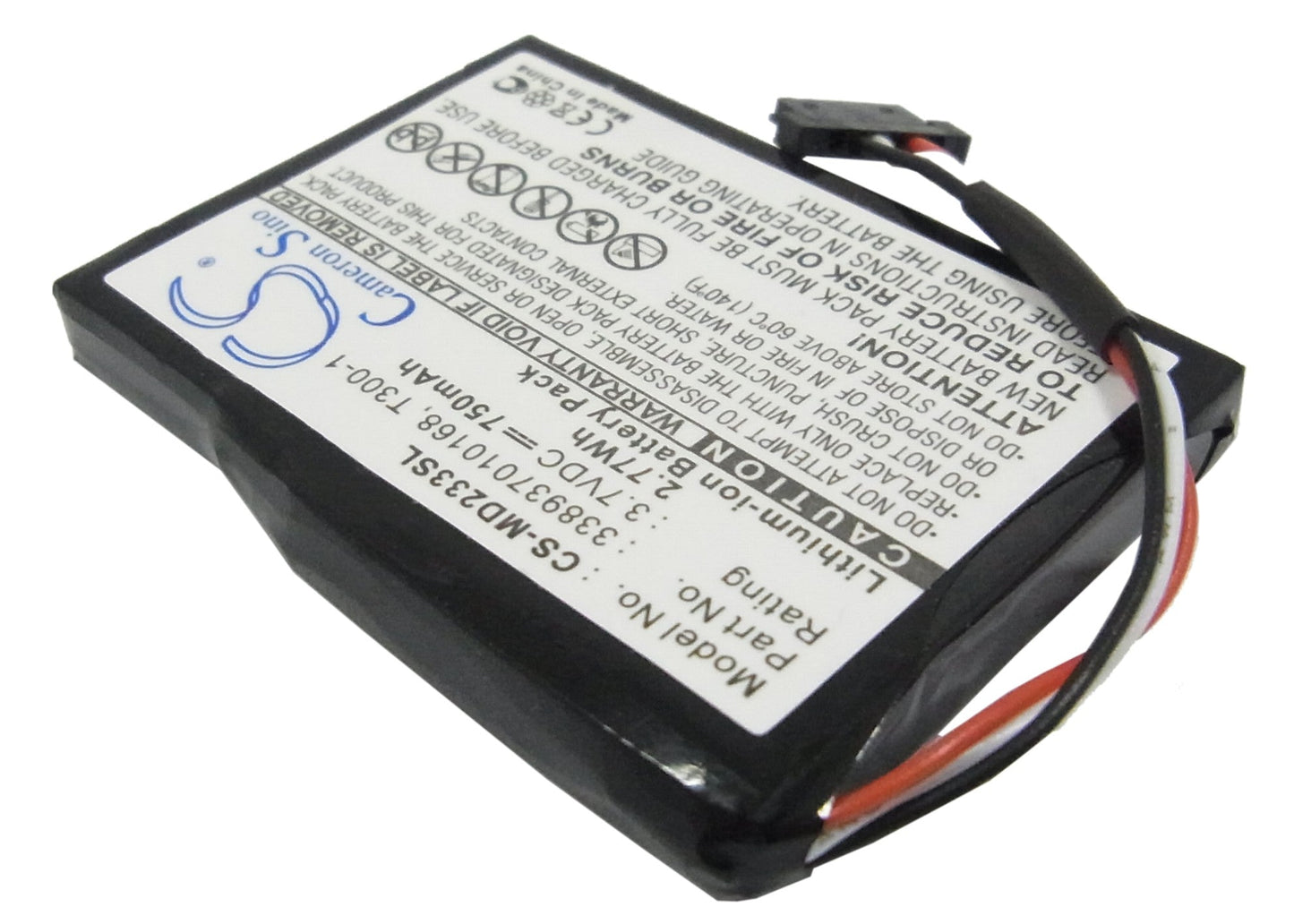 Replacement Battery for Medion  GoPal E4430 – GPS, Navigator – 750mAh / 3.7V
