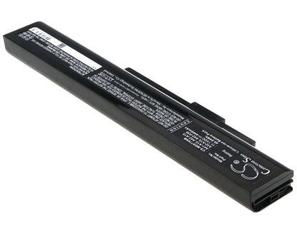 Replacement Battery for MSI  A6400 – Notebook, Laptop – 4400mAh / 48.84Wh / 11.1V