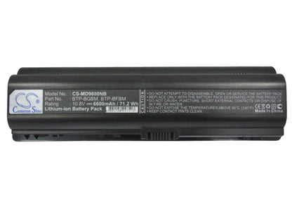 Replacement Battery for Medion  MD96442 – Notebook, Laptop – 6600mAh / 10.8V