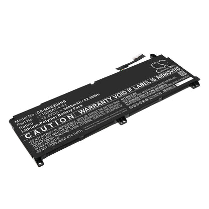 Replacement Battery for Hasee  CV15S02 – Notebook, Laptop – 3400mAh / 52.36Wh / 15.4V