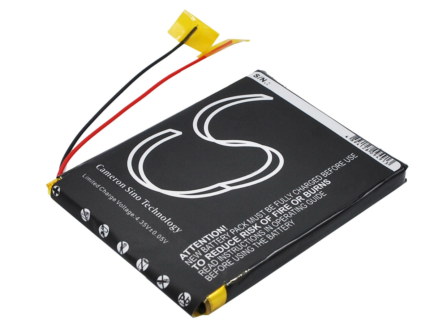 Replacement Battery for MODECOM  MX3 – GPS, Navigator – 1300mAh / 4.81Wh / 3.7V