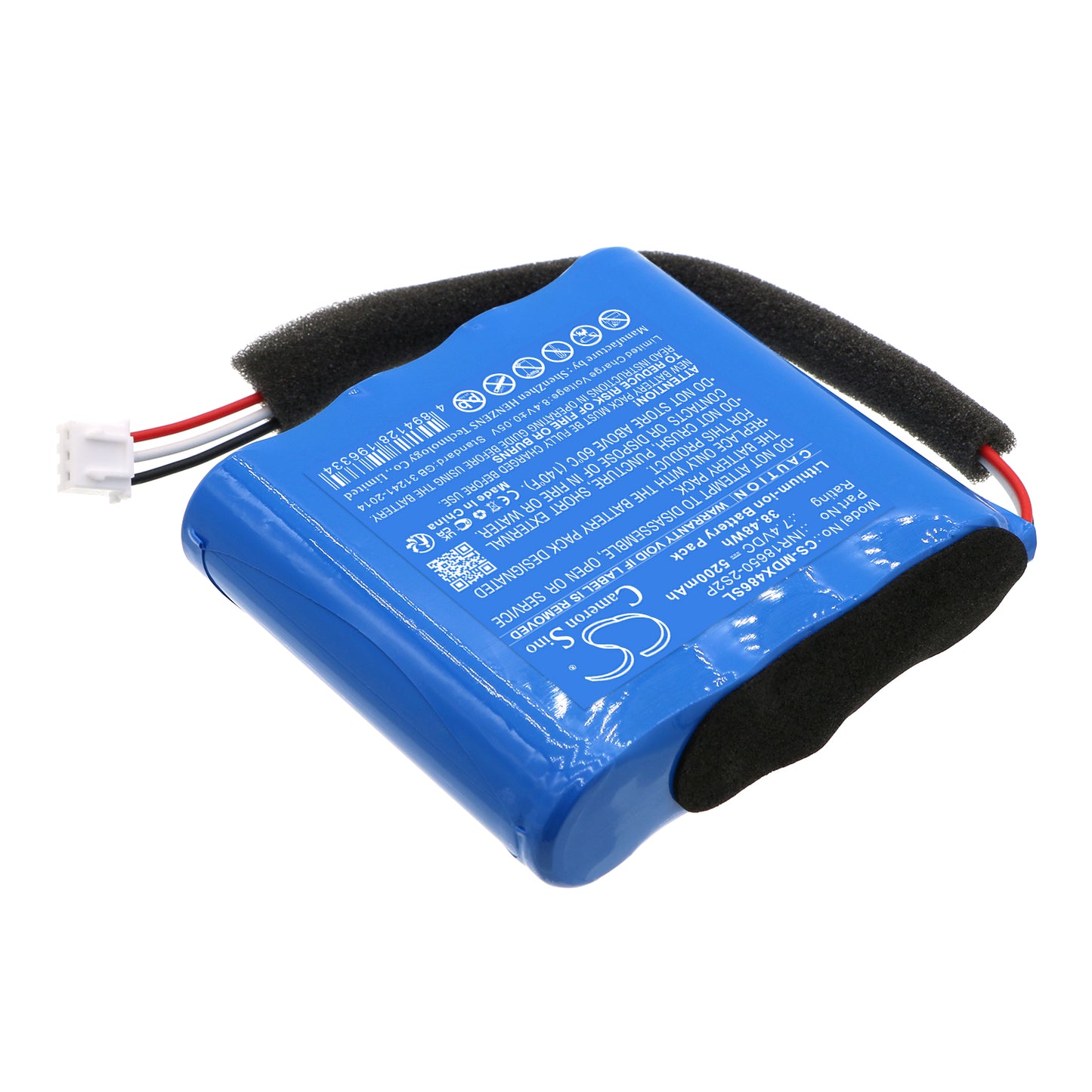 Replacement Battery for Monster  2MNSK0486 – 5200mAh / 38.48Wh