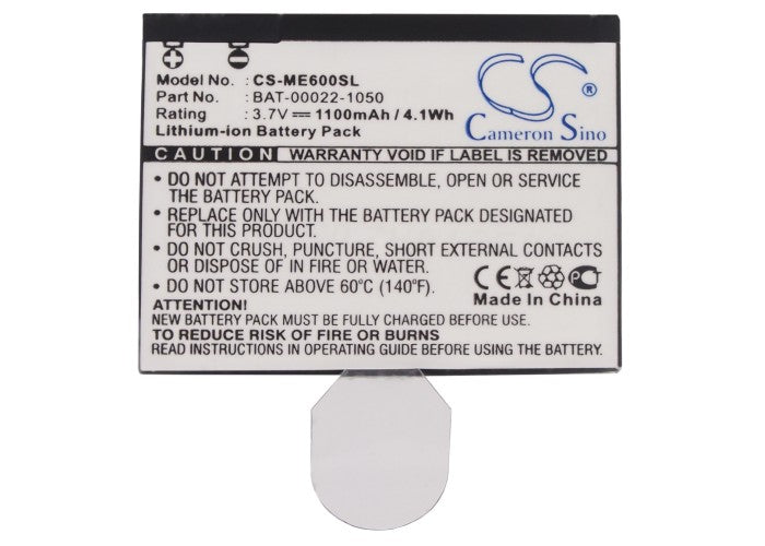 Replacement Battery for Golf Buddy  DSC-GB100K – GPS, Navigator – 1100mAh/4.1Wh / 3.7V