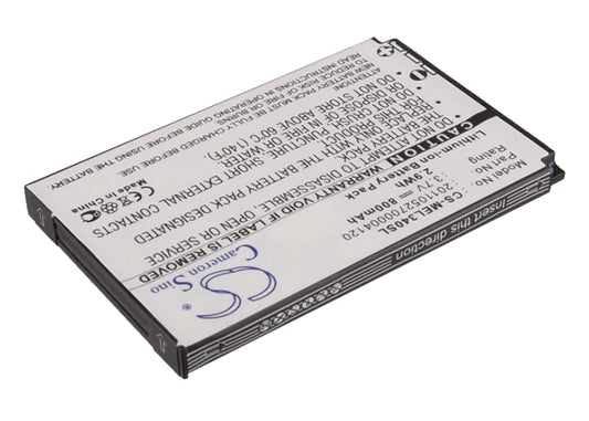 Replacement Battery for Elson  EL340 – Mobile, SmartPhone – 800mAh/2.96Wh / 3.7V