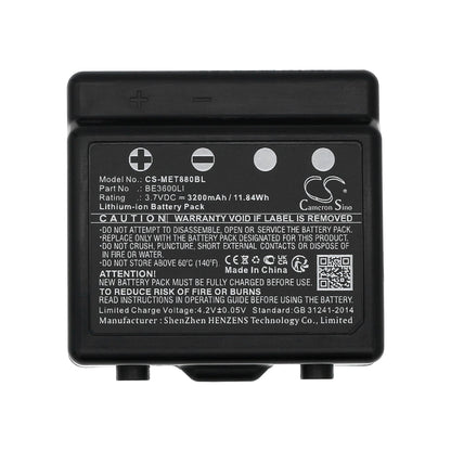 Replacement Battery for IMET  ARES2 – Crane Remote Control – 3200mAh / 11.84Wh / 3.7V
