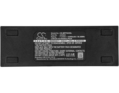 Replacement Battery for Mackie  FreePlay – Wireless Headset – 5200mAh / 38.48Wh / 7.4V
