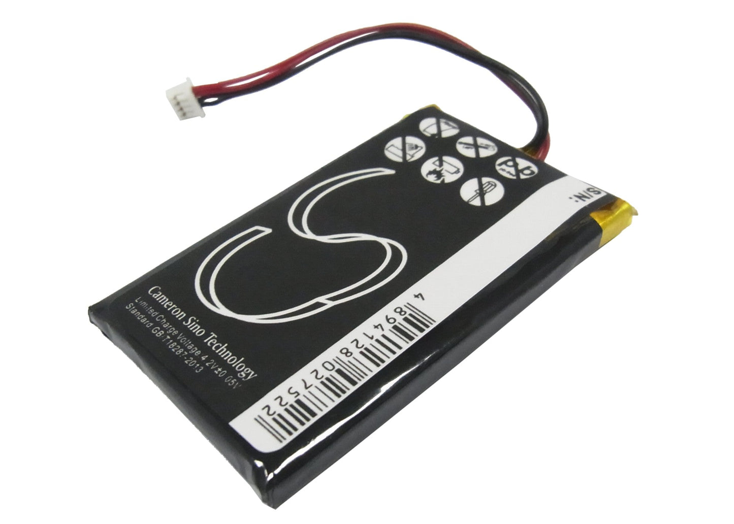 Replacement Battery for Typhoon  MyGuide 3100 – GPS, Navigator – 1100mAh / 3.7V