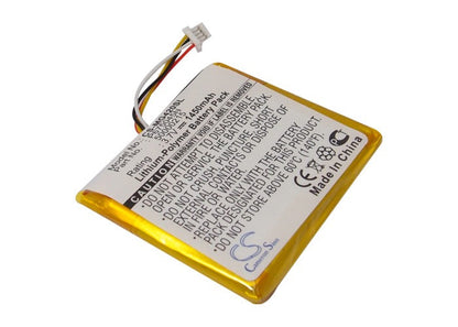 Replacement Battery for Typhoon  MyGuide 4200 – GPS, Navigator – 1450mAh / 3.7V