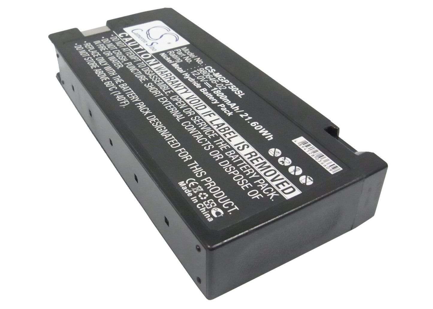 Replacement Battery for Magellan  GPS 750M – GPS, Navigator – 1800mAh / 21.60Wh / 12.0V